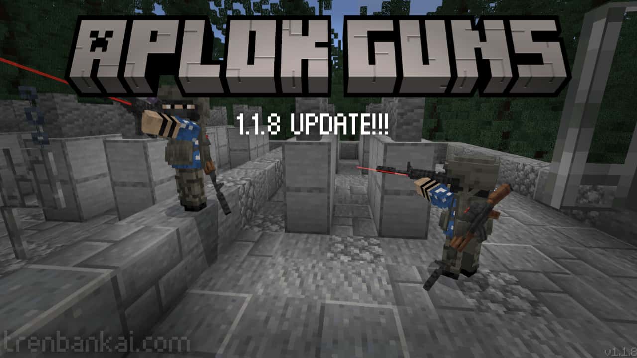 Aplok Guns – Minecraft Bedrock mod