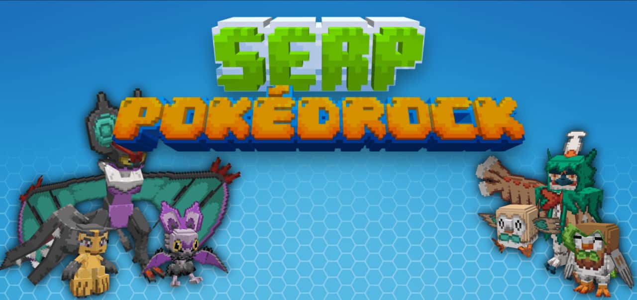 SERP Pokédrock (Pokémon Addon) || 1.30.3 Cosmetics & Genetics  Hotfix Update – Minecraft Bedrock mod