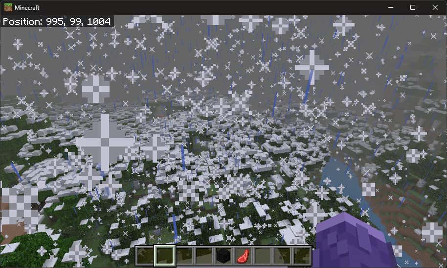 EternalWinter - Snowfall and accumulation in every biome screenshot 4