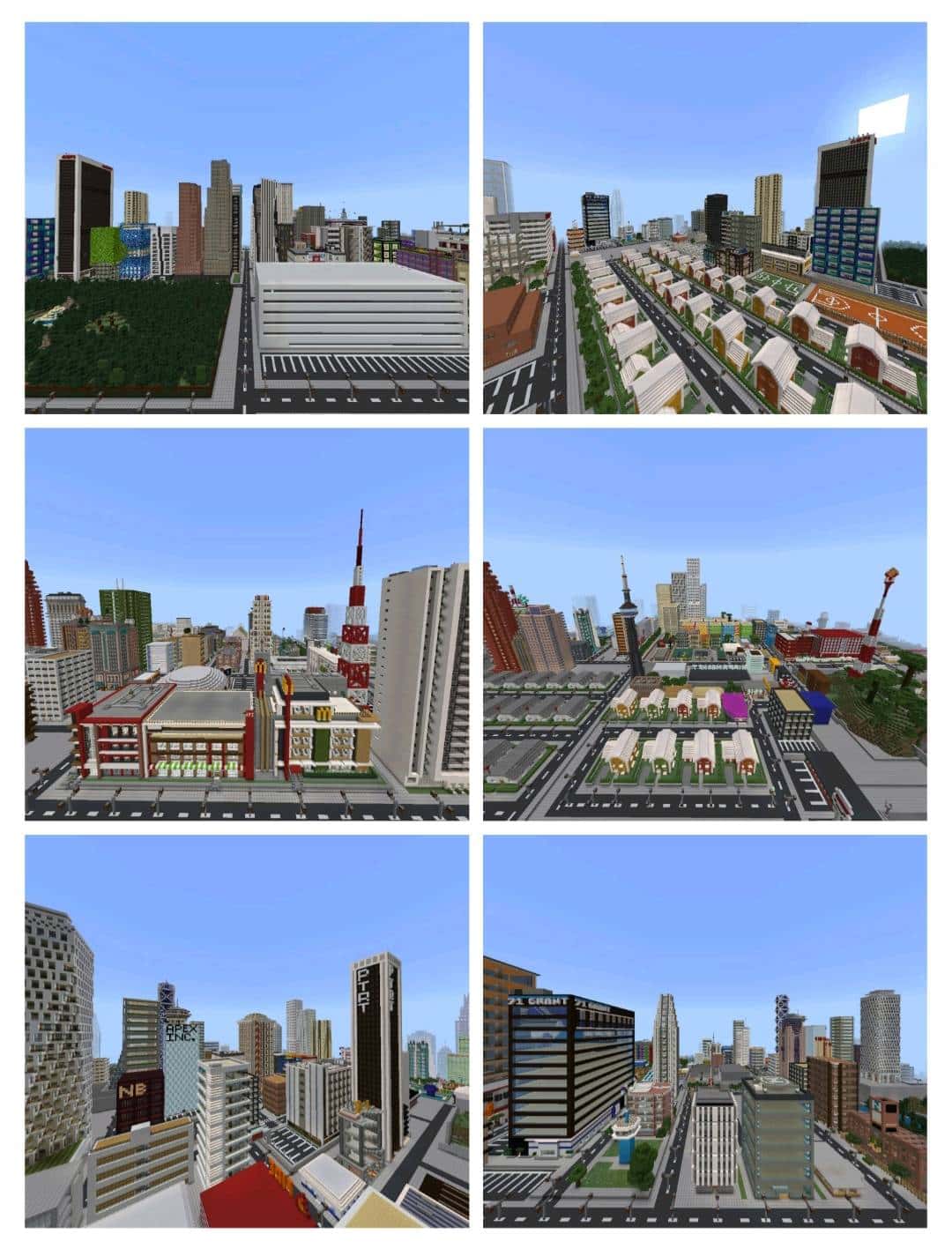 Marvis City 17.0 – Minecraft Bedrock map