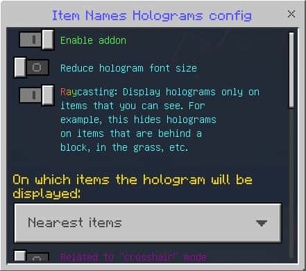 Holograms on dropped items! screenshot 3