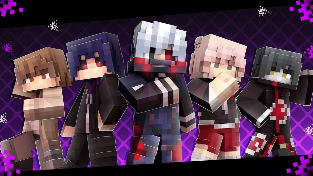 Anime Power Skin Pack – Minecraft Bedrock skin pack