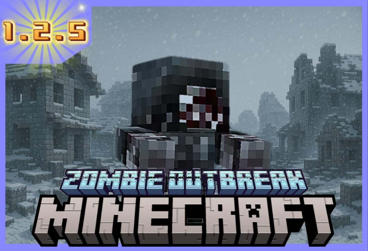 Winter Zombie Outbreak – Minecraft Bedrock mod