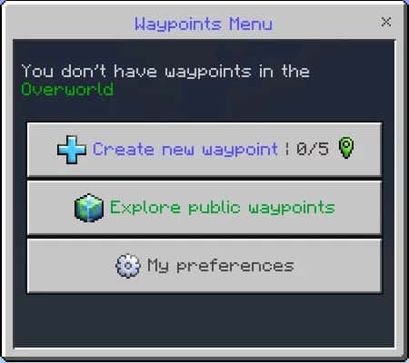 Multiplayer Waypoint System! – Minecraft Bedrock mod